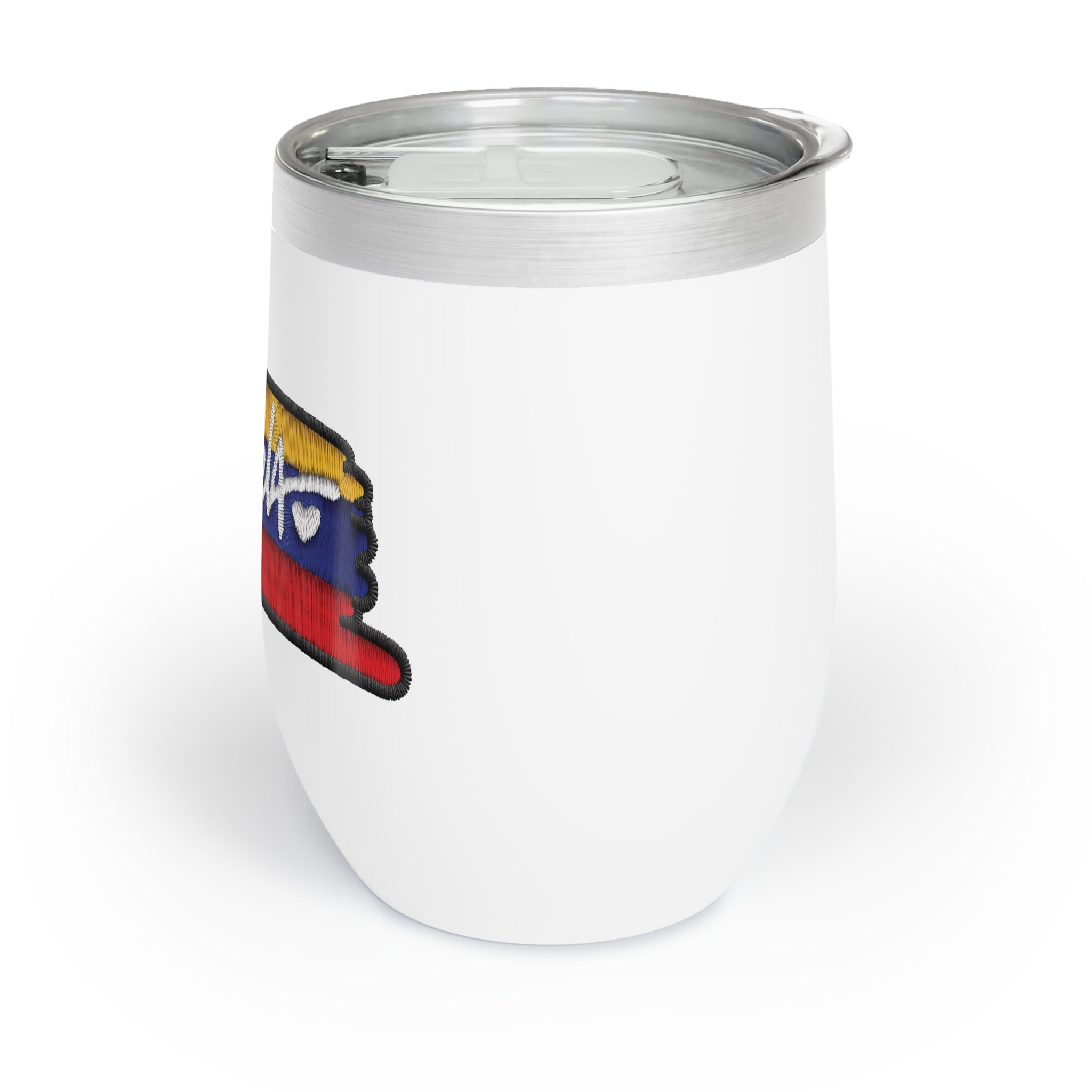 Venezuelan Chill Wine Tumbler, Insulated Wine Cup, Travel Mug, Themed Drinkware, Gift for Wine Lovers